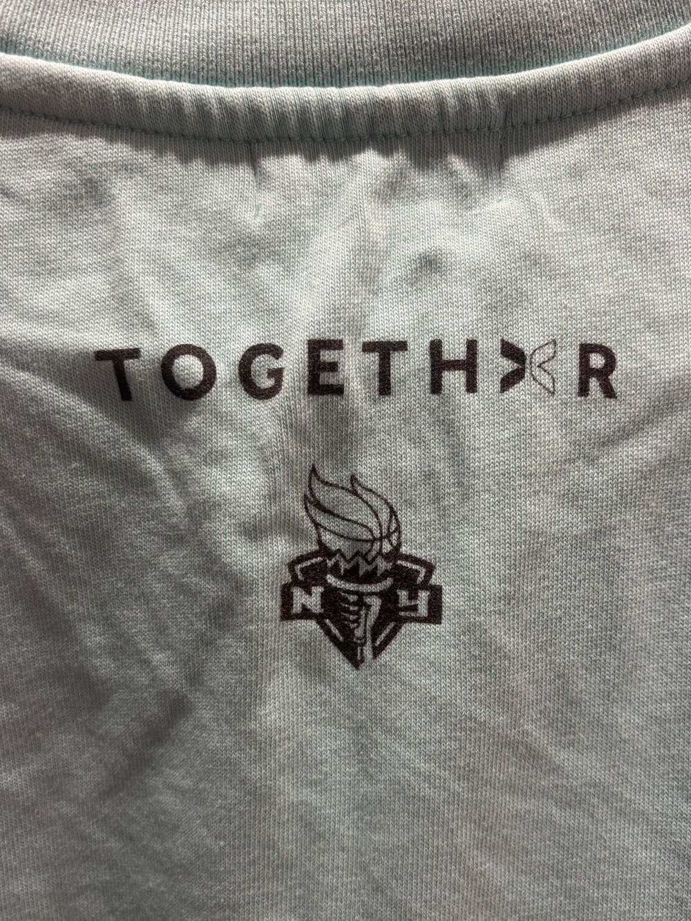 Together “Everyone Watches Women's Sports x New York Liberty” Mint Graphic Tee - Picture 4 of 5